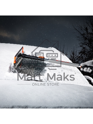 Щетка STELS 55299 щетка-сметка для снега со скребком поворотная голова