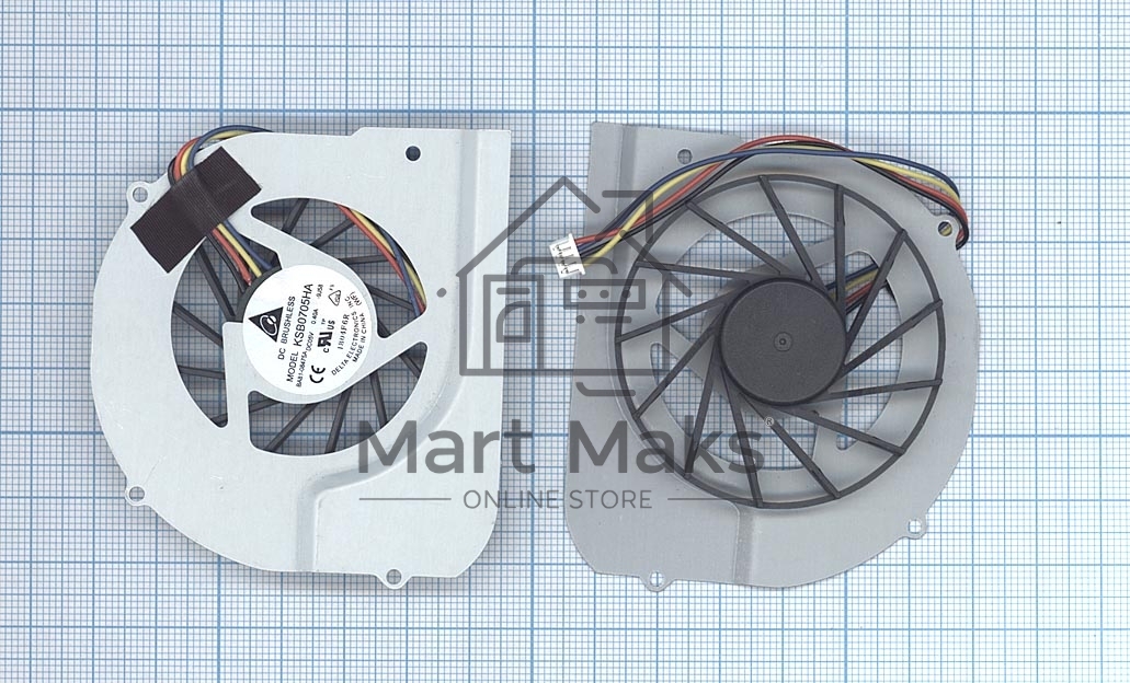 Вентилятор (кулер) для ноутбука Asus B43A, B43E, B43F, B43J, B43S, B43V, B43VC