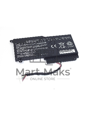 Аккумуляторная батарея для ноутбука Toshiba L55 5107 14.4V 43Wh OEM черный Аккумуляторная батарея для ноутбука Toshiba L55 5107 14.4V 43Wh OEM черный