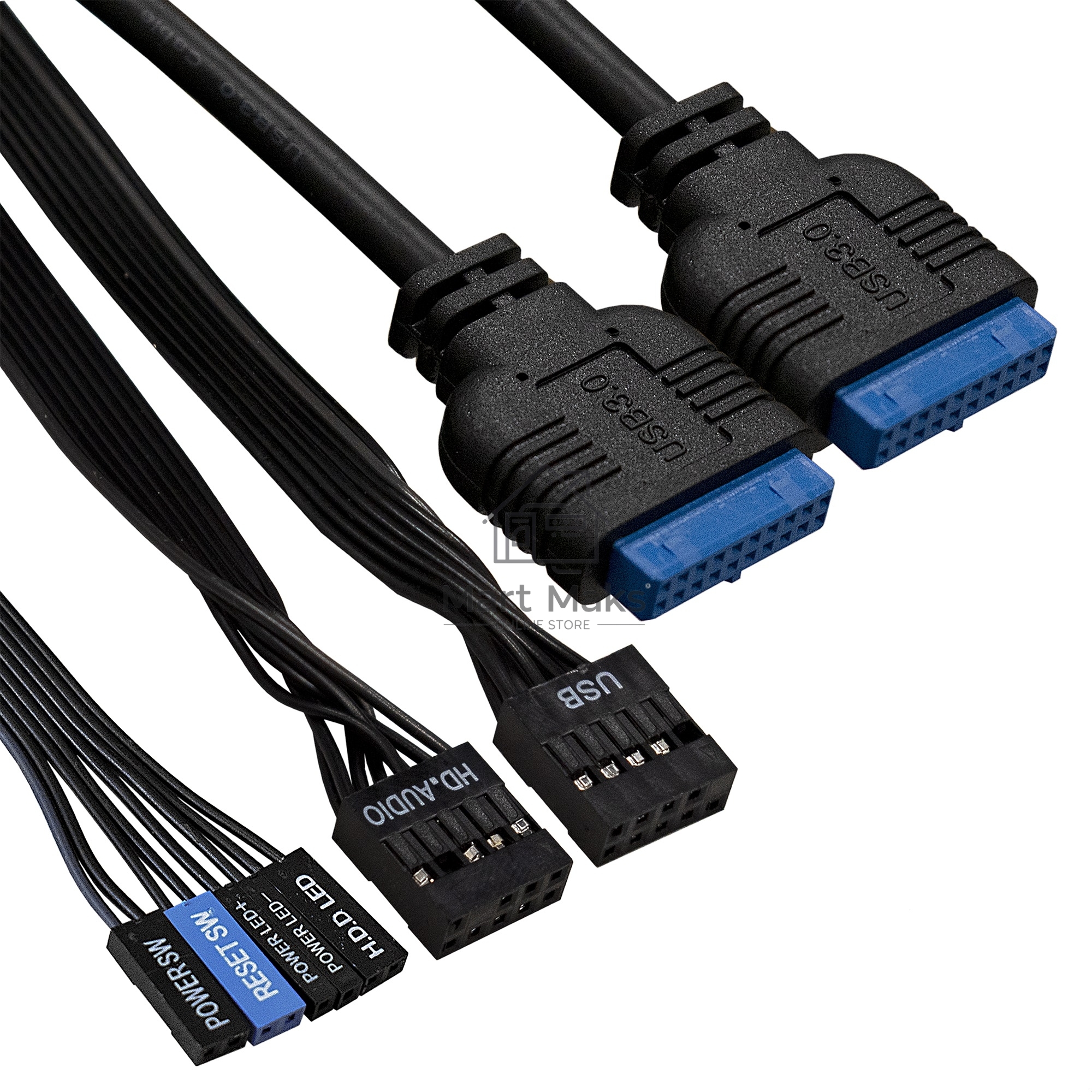 Компьютерный корпус Minitower ExeGate EX286429RUS BA-309U2 (mATX, без БП, 1*USB+2*USB3.0, HD аудио, черный)