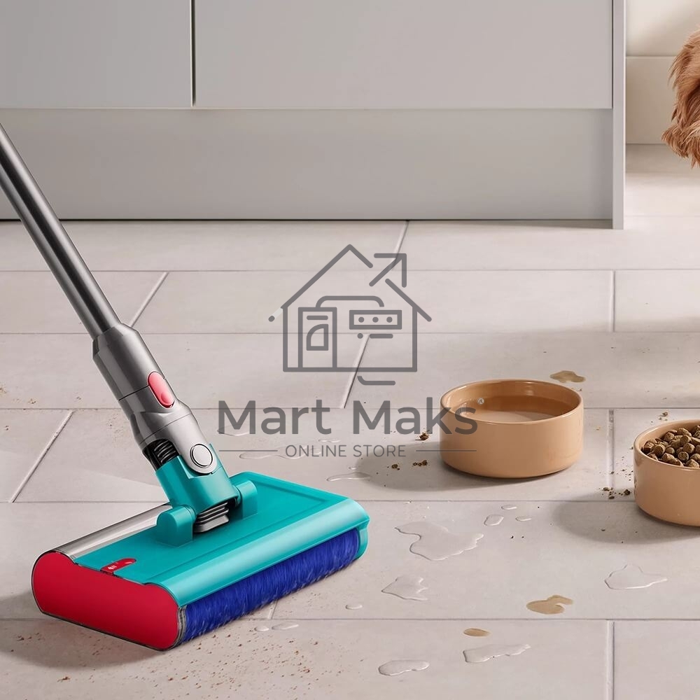 Пылесос вертикальный Dyson V15s Detect Submarine (448798-01) серый, питание от аккумулятора, 240 Вт, уборка влажная/сухая, пылесборник 0,76 л, работа от АКБ max 60 мин.