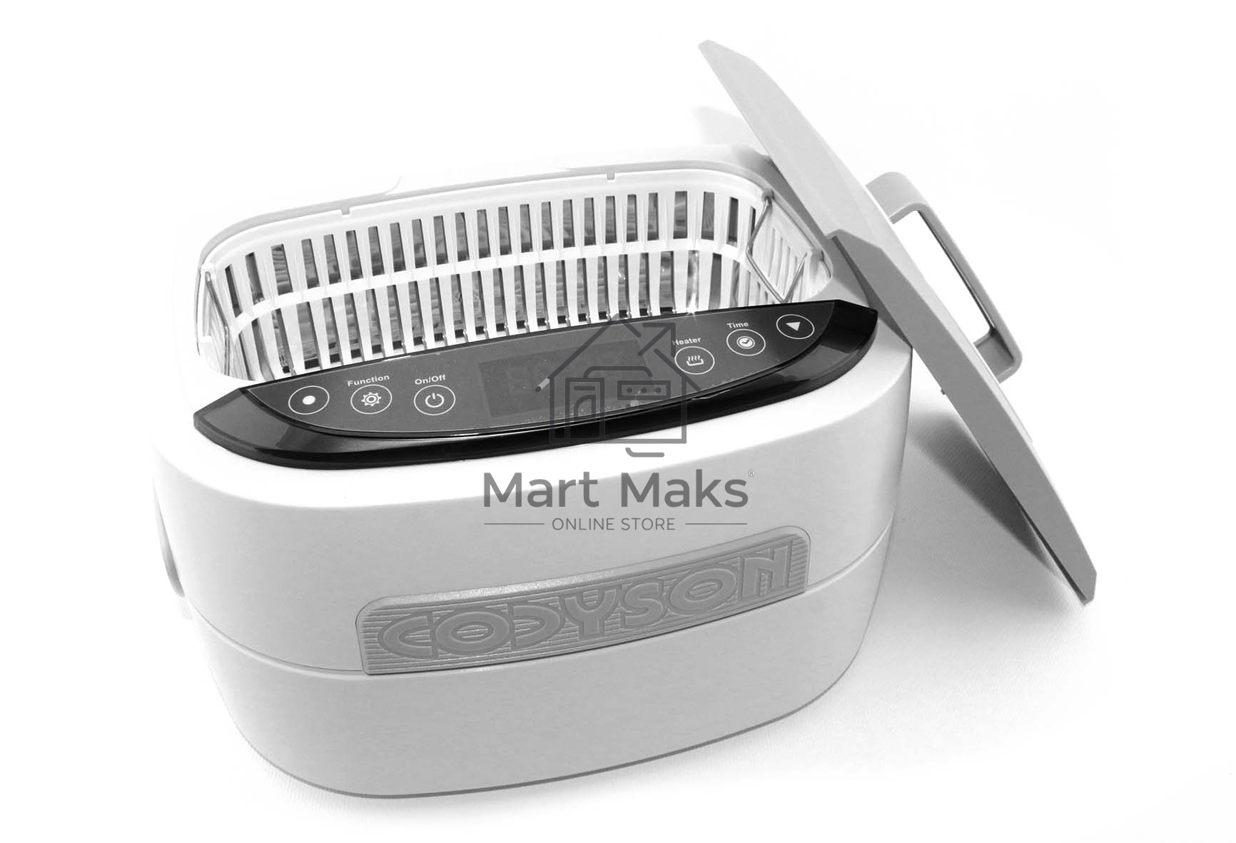 Ультразвуковая ванна Codyson CD-4821 белый/серый, 2.5 л, 170 Вт