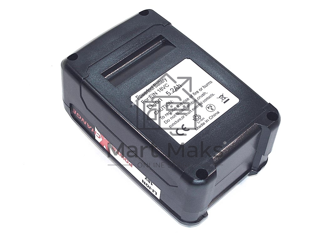 Аккумулятор для EINHELL PXC 18V 5,0Ah Li-Ion