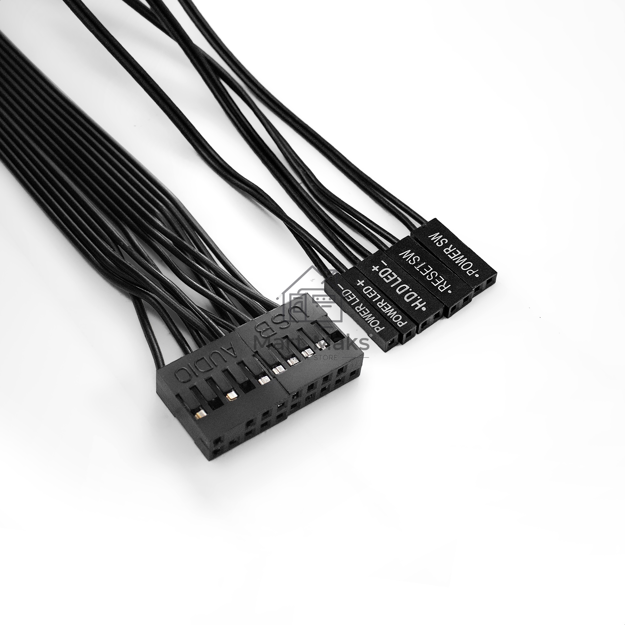 Компьютерный корпус Minitower ExeGate EX299311RUS MA-373X-UNS450 (mATX, БП UNS450 с вент. 12см, 2*USB, аудио, черный)