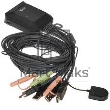 Переключатель ATEN 2-Port USB 4K HDMI Cable KVM Switch