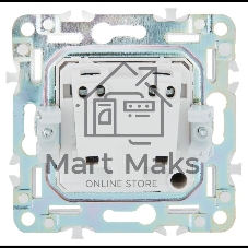 Розетка IEK SKANDY SK-R02G 10А графит без заземл. без защ. шторок SK-R10-10-K53