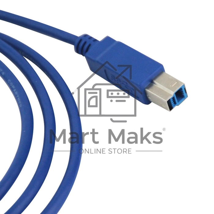 Кабель VCOM VUS7070-1.8M Кабель соединительныйUSB3.0 Am/Bm 1,8m (VUS7070-1.8M)