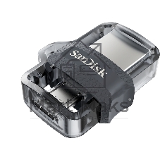Флешка USB SanDisk DD3 Ultra (SDDD3-032G-G46), 32Gb, USB 3.0/microUSB, R/W 130/30, черный