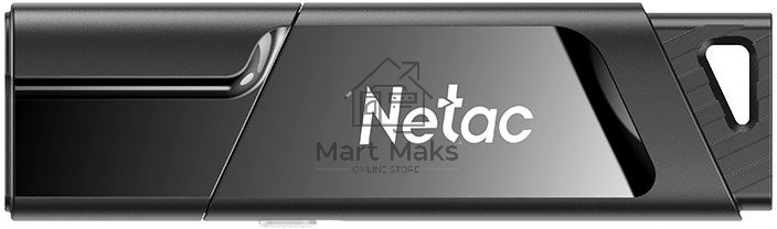 Флешка USB R/W R/W Netac U336S NT03U336S-032G-30BK, 32Gb, USB3.0, пластиковая с защитой от записи
