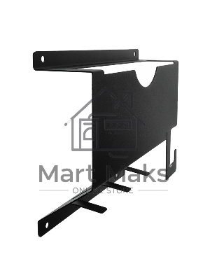 Держатель для угловых шлифмашинок до 210мм, настенный, с крючками, черный Rexant