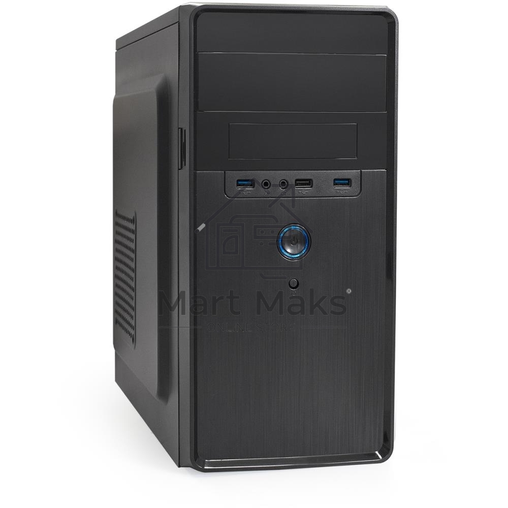 Компьютерный корпус Minitower ExeGate EX286429RUS BA-309U2 (mATX, без БП, 1*USB+2*USB3.0, HD аудио, черный)