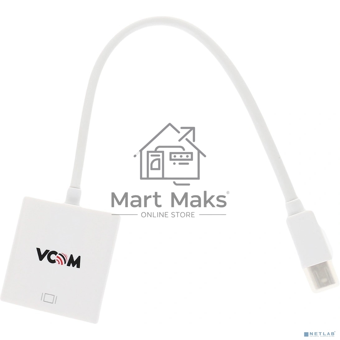 Кабель-переходник Mini DisplayPort (M)-> HDMI (F) VCOM <VHD6055>