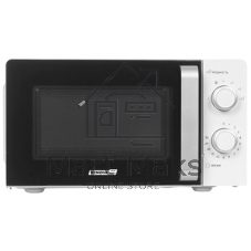 Микроволновая печь Renova MMS-20W1 белый/черный, 20 л, 700 Вт, переключатели - поворотный механизм