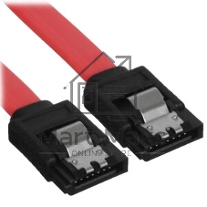 Кабель интерфейсный SATA Cablexpert CC-SATAM-DATA90-0.8M, 80 см, угловой разъем, 7pin/7pin, защелка, пакет