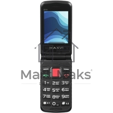 Мобильный телефон Maxvi E10 красный