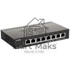 Коммутатор D-Link DGS-1100-08PV2/A4A, 8×1 Гбит/с, настраиваемый