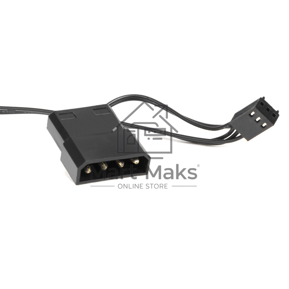 Вентилятор для корпуса Crown CMCF-12025S-1222 черный/зеленый, 120 мм, 1650 об/мин, 28 дБ, 3 pin