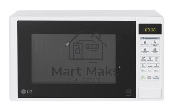 Микроволновая печь LG MS20R42D белый, 20 л, 700 Вт, переключатели - сенсор