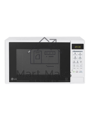 Микроволновая печь LG MS20R42D белый, 20 л, 700 Вт, переключатели - сенсор