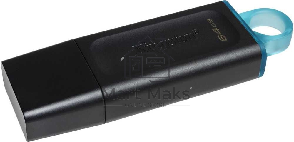 Флешка USB R/W R/W Kingston 64GB USB3.2 Gen 1 DataTraveler Exodia (Black + Teal)