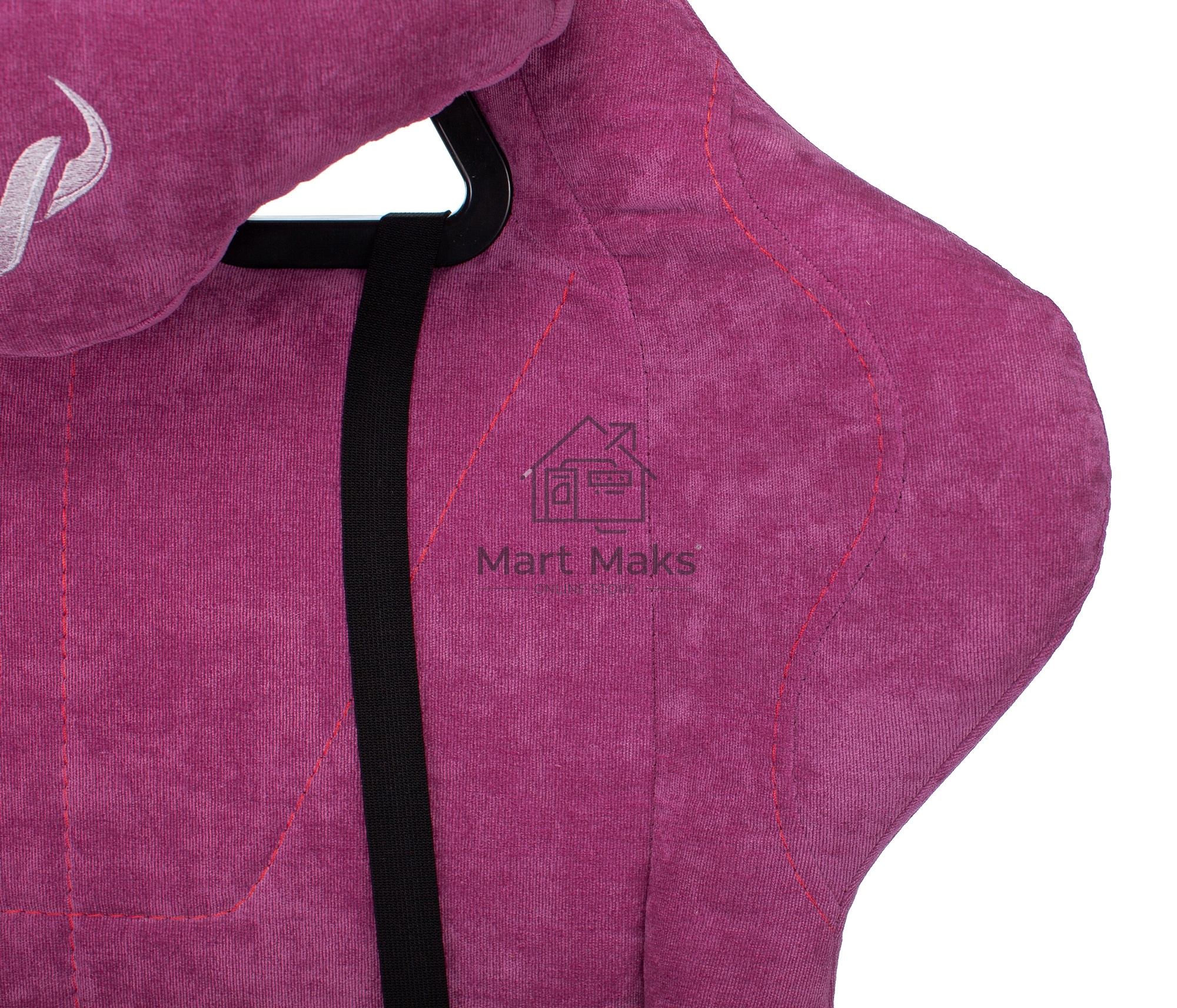 Кресло игровое Бюрократ VIKING KNIGHT LT15 FABRIC малиновый крестовина металл/пластик