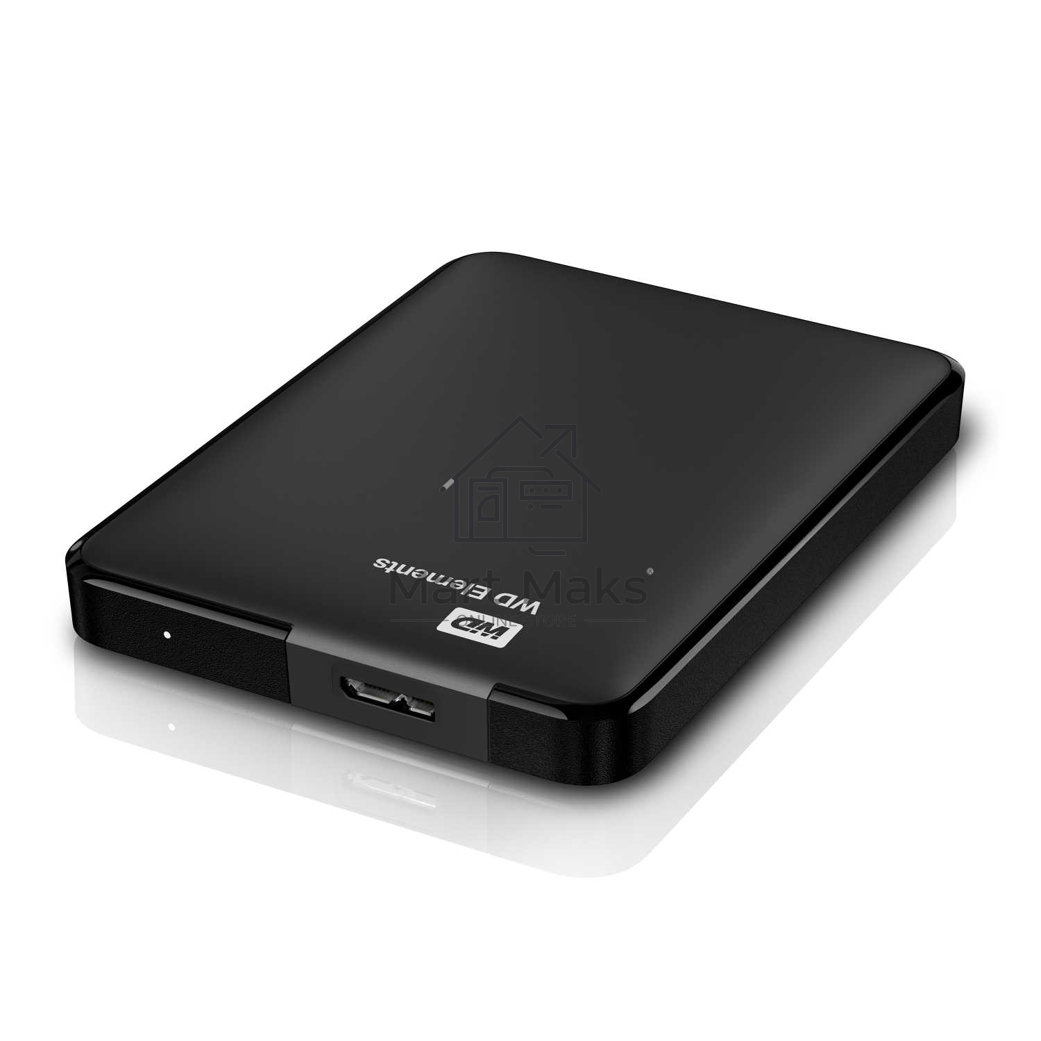 Внешний жесткий диск HDD WD 1Tb Original USB 3.0 WDBUZG0010BBK-WESN Elements Portable 2.5