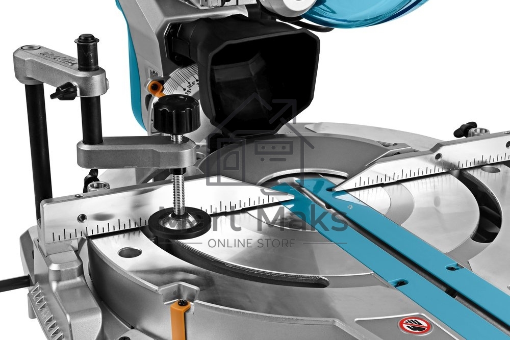 Пила торц Makita LS1219L, 1800Вт,3200об\м,дискф305х30мм,рез-107х363мм,26.5кг,кор,наклон-48\48гр,поворот:52\60гр,лаз