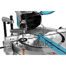 Пила торц Makita LS1219L, 1800Вт,3200об\м,дискф305х30мм,рез-107х363мм,26.5кг,кор,наклон-48\48гр,поворот:52\60гр,лаз
