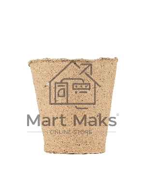 Горшочек для рассады, 80х80 мм, торфяной, 5 шт. Россия