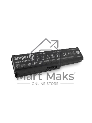 Аккумуляторная батарея Amperin для ноутбука Toshiba Satellite L750 11.1V 4400mAh (49Wh)