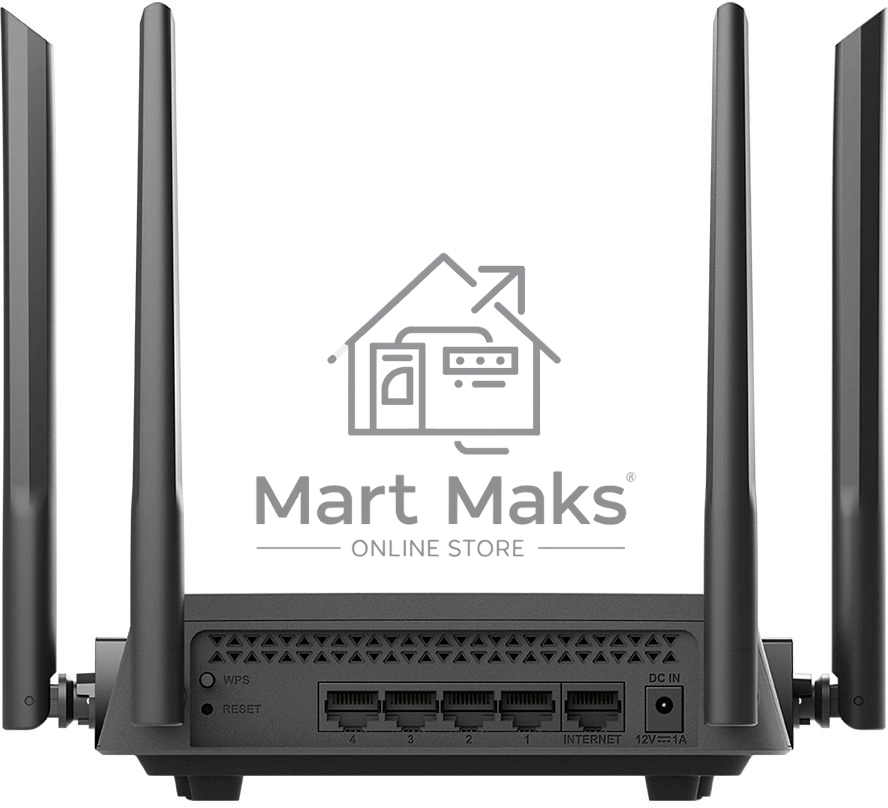 Двухдиапазонный гигабитный Wi-Fi 6 маршрутизатор D-Link DIR-X1510/RU/R1A AX1500