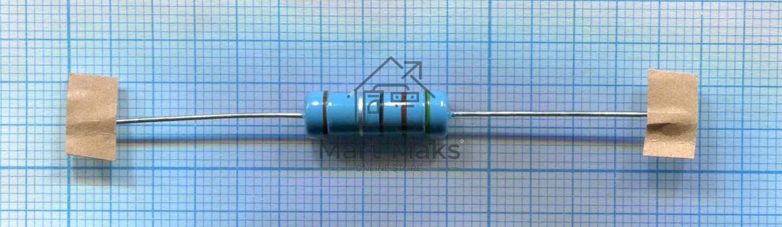 Металлический пленочный резистор 3Вт 5,1 Ом