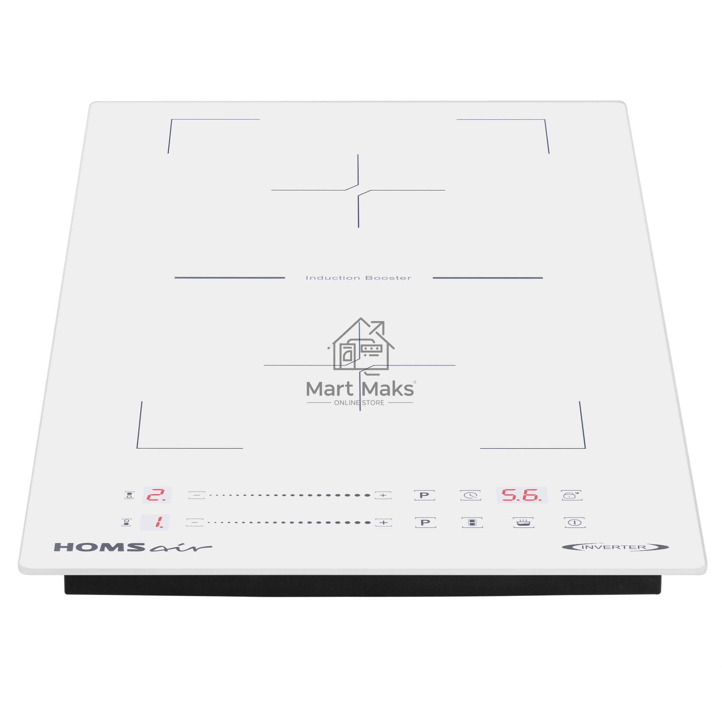 Индукционная варочная панель HOMSair HIC32SWH Inverter, белый