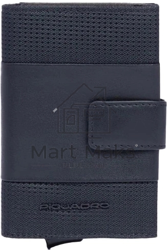 Чехол для кредитных карт Piquadro S137 PP5649S137R/N черный металл