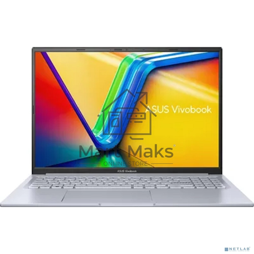 Ноутбук Asus VivoBook 16X K3605VC-RP370 серебристый Core i5 13420H 16Gb SSD512Gb NVIDIA GeForce RTX 3050 4Gb 16