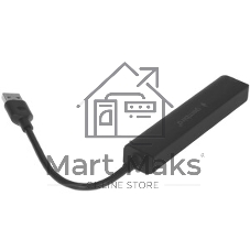 USB-концентратор Gembird UHB-C354, USB 3.0, USB 4 порта, USB с доп питанием