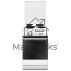 Плита электрическая Hansa FCEW54109 белый, конфорок 4 шт, духовка 65 л, 50 см x 85 см x 60 см