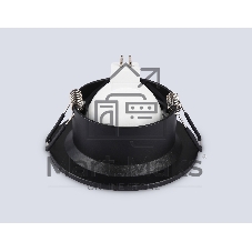 Встраиваемый точечный светильник Ambrella light TN102809 BK черный GU5.3 D90*35