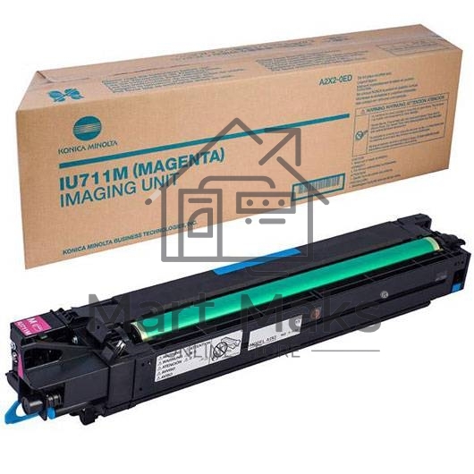 Блок формирования изображения Konica-Minolta bizhub C654/754/Pro C754 красный IU-711M