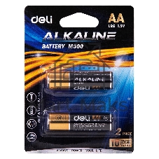 Батарея Deli E18500 AA (2шт) блистер