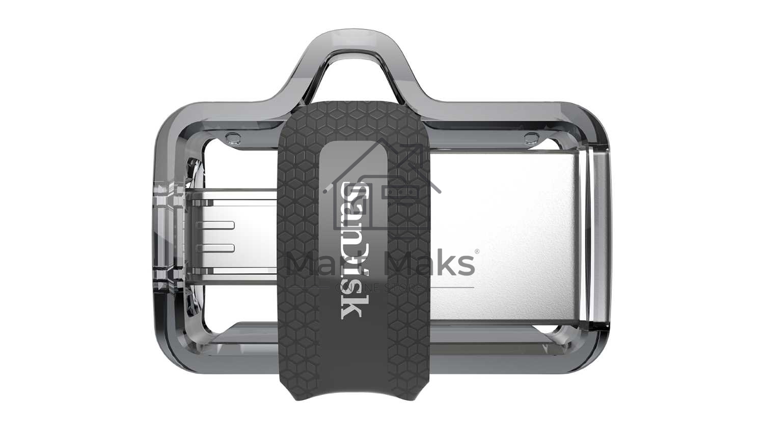Флешка USB R/W R/W 32GB SanDisk Ultra Android Dual Drive OTG, m3.0/USB 3.0, Black