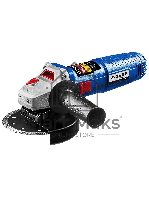 Углошлифовальная машина ЗУБР Профессионал одноруч. хват, пылезащита, 125 мм, 11000 об/мин, 750 Вт УШМ-П125-750