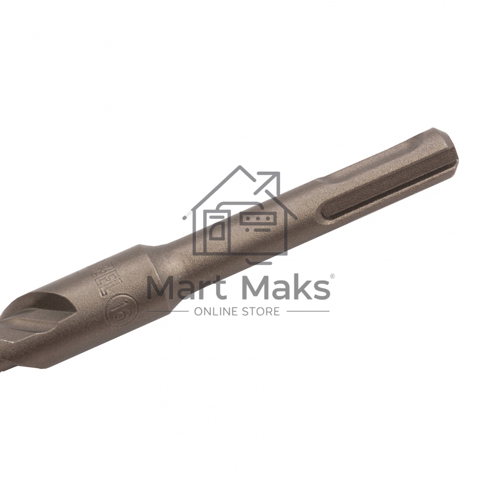 Бур по бетону, двойная спираль, Cobalt W-tip, 16x160 мм, SDS PLUS Denzel