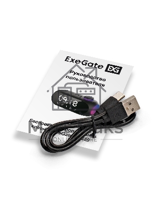 Колонка-часы ExeGate Yo 520 Bluetooth 3 Вт черный