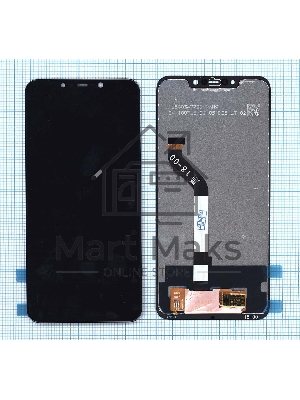 Дисплей для Xiaomi Pocophone F1 черный