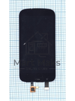 Дисплей для Nokia 1, черный