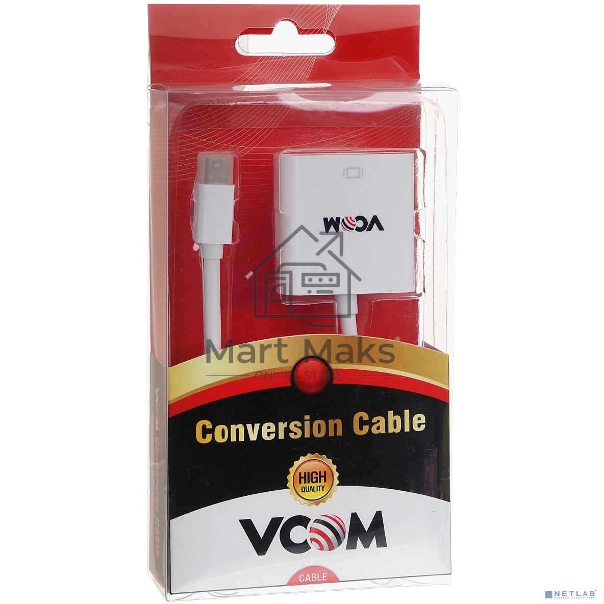 Кабель-переходник Mini DisplayPort (M)-> HDMI (F) VCOM <VHD6055>