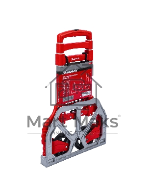 Тележка хозяйственная Matrix, складная, 2 колесная, алюминиевая, грузоподъемность 80 кг