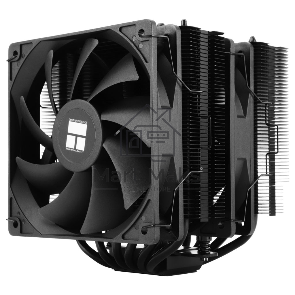 Устройство охлаждения(кулер) Thermalright Peerless Assassin 120 SE Soc-AM5/AM4/1200/1700/1851 черный 4-pin 25.6dB Al+Cu 730gr Ret (PA120-SE)