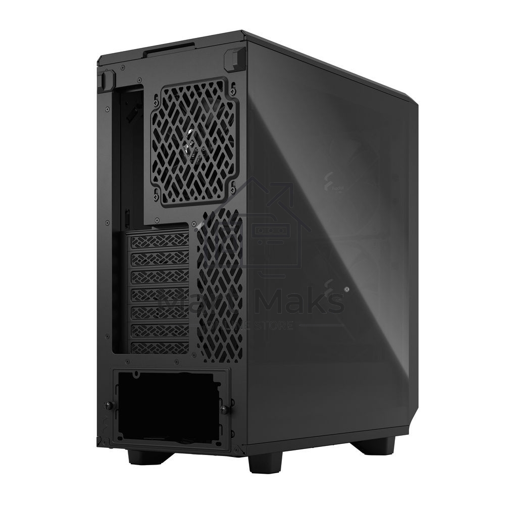 Корпус Fractal Design MESHIFY 2 COMPACT BLACK - TG / ATX, TG / 2x140mm & 1x120mm fans inc. / FD-C-MES2C-03